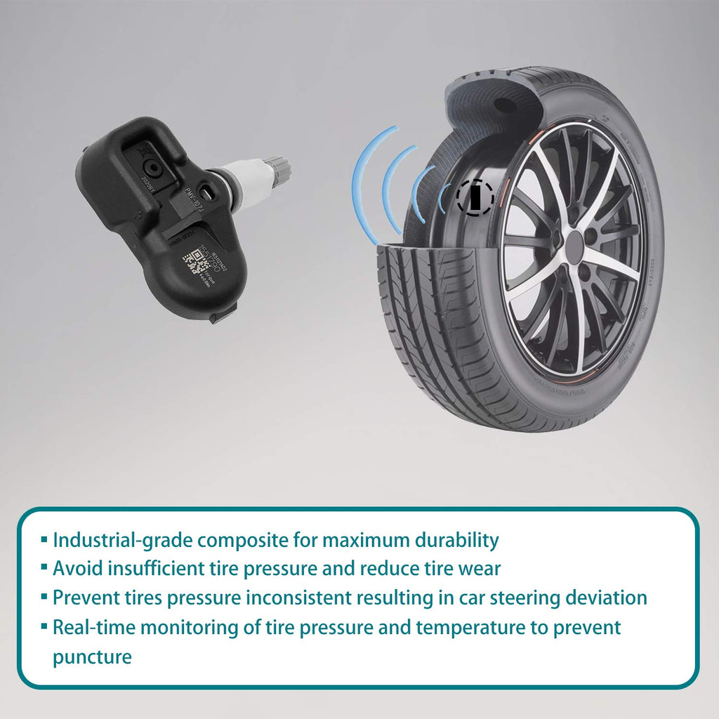 Tire Pressure Sensor 315MHz TPMS 4PCS I537210