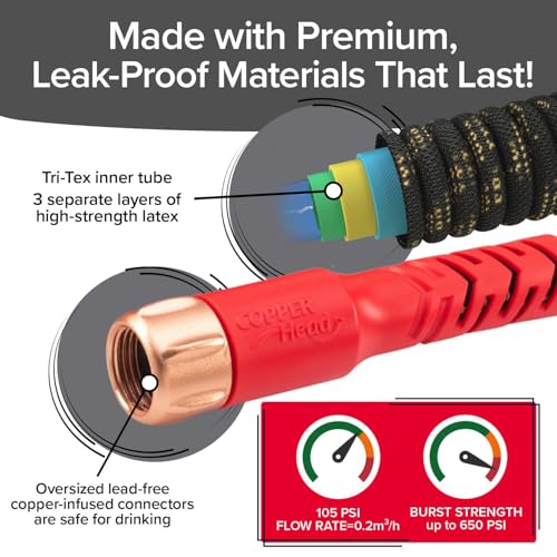 100FT Expandable Garden Hose W9315