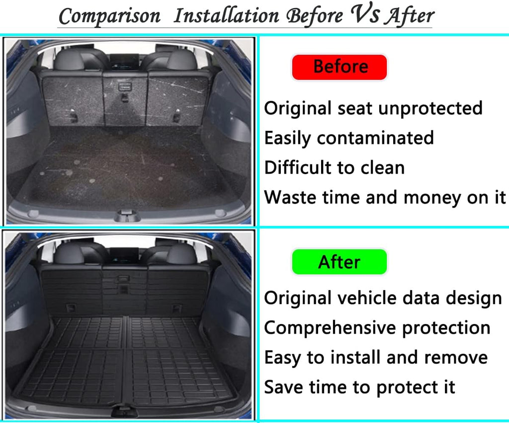 All Weather Rear Cargo Trunk Tray Floor Mat Z890128