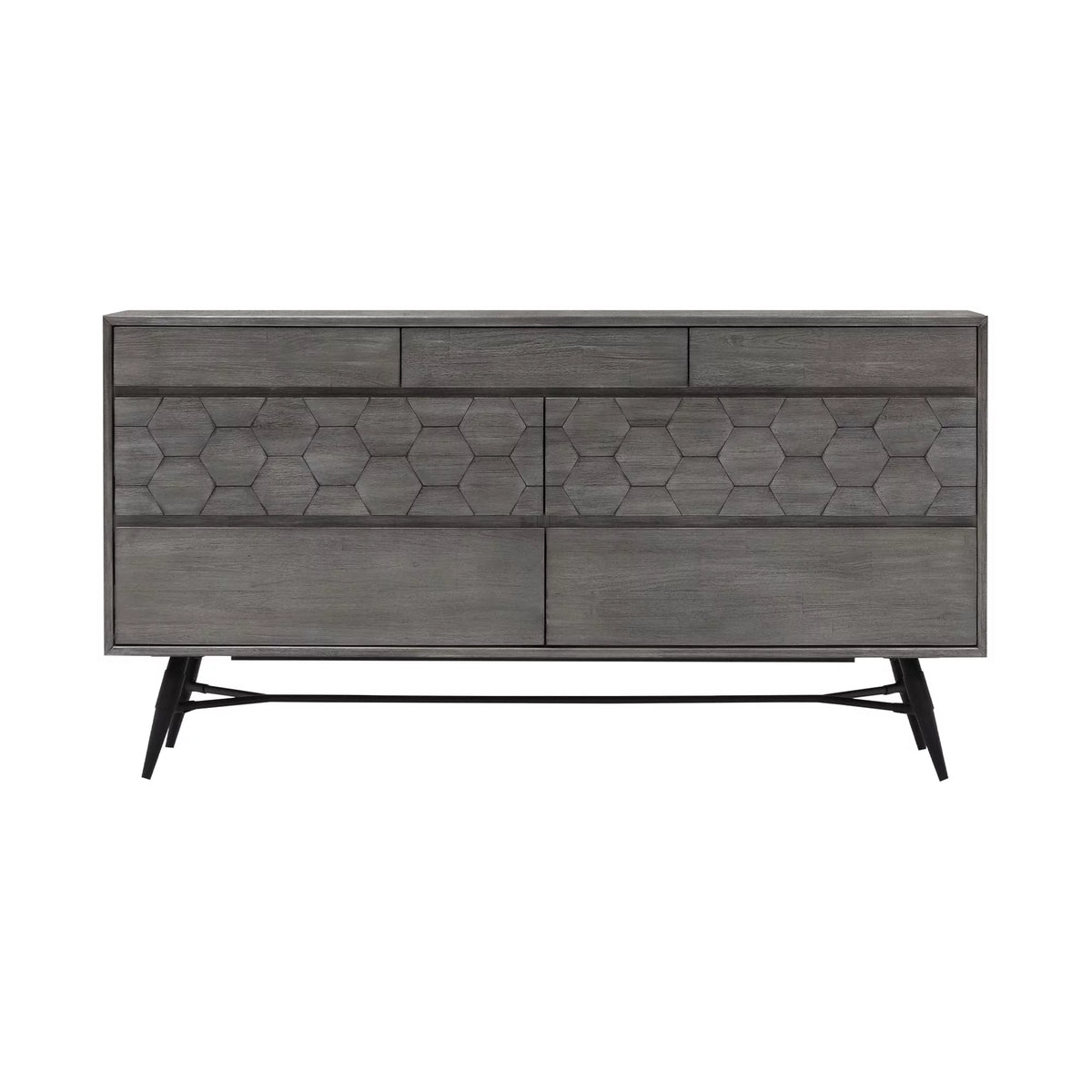 4-Piece Modern Wood Queen Bedroom Set Y14350
