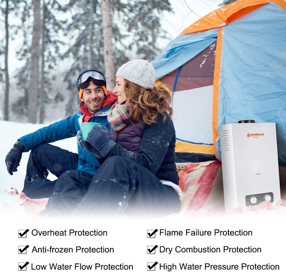 2.64 GPM Tankless Propane Water Heater G522600