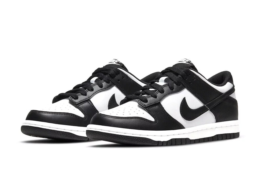 White Black Leather Sneaker Shoes C53190