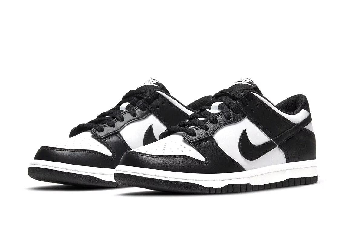 White Black Leather Sneaker Shoes C53190
