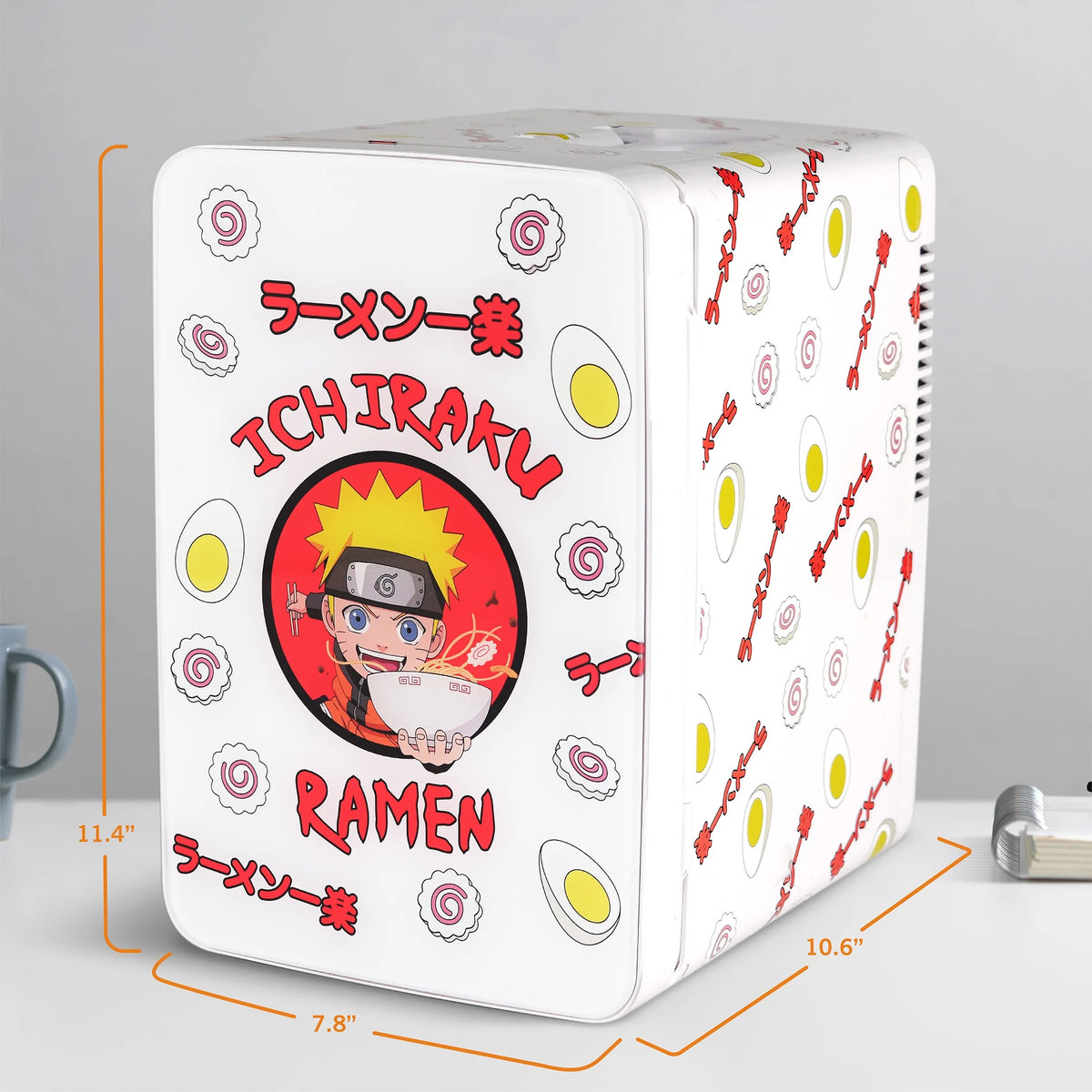 White 6L Single Door Mini Fridge X150230