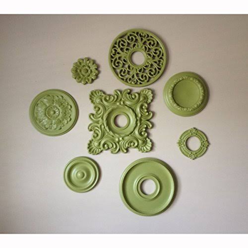 Hand-Painted Ceiling Medallion R40758