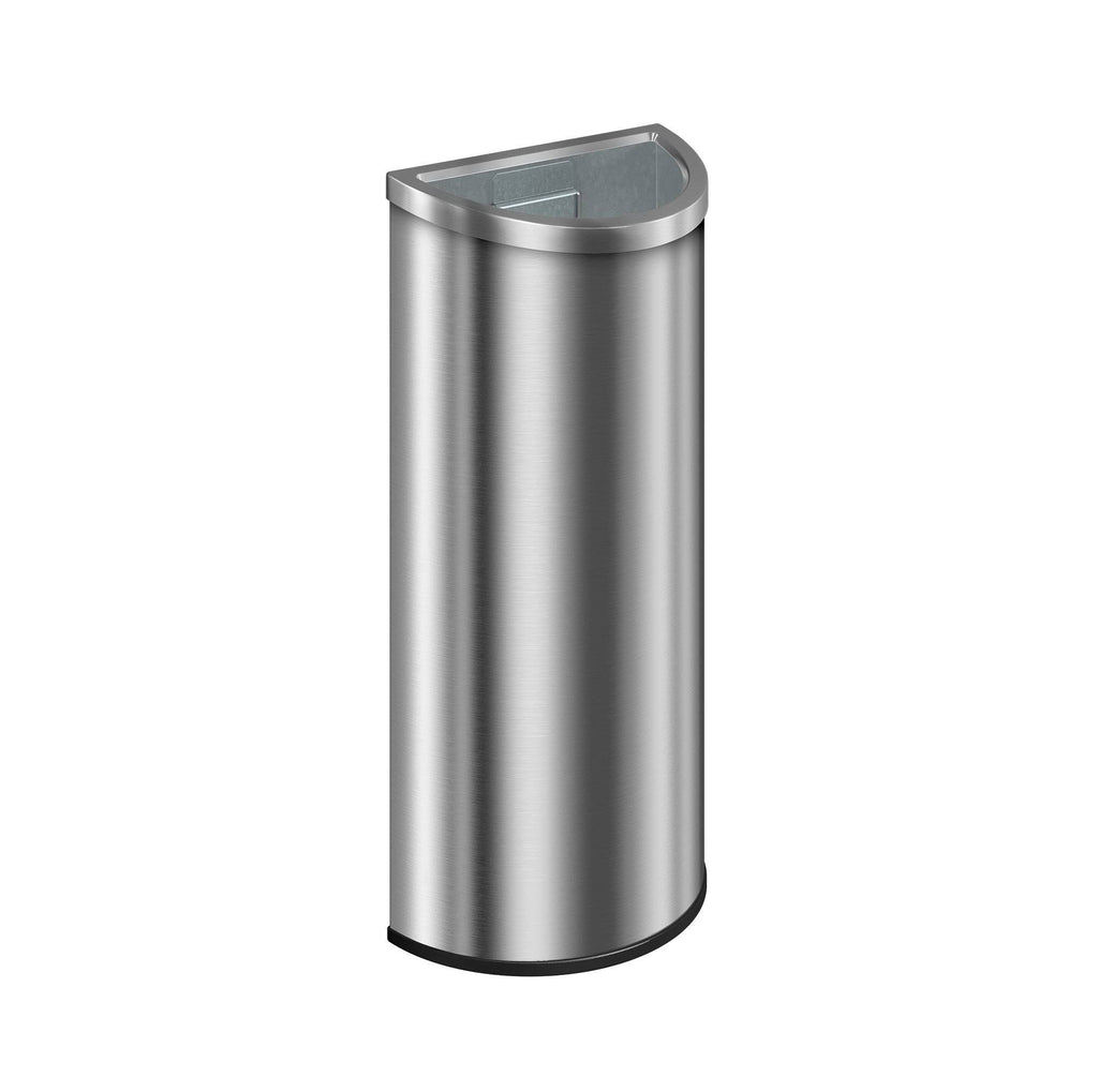 Indoor Decorative Metal 8-Gallon Stainless Steel Trash Can G515063