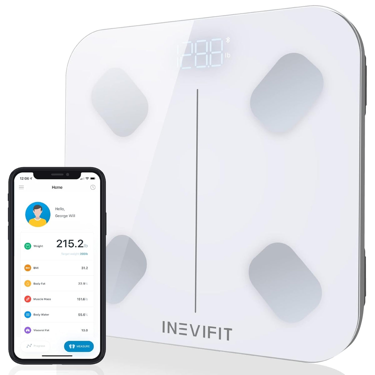 Smart Bluetooth Body Composition Scale W3242