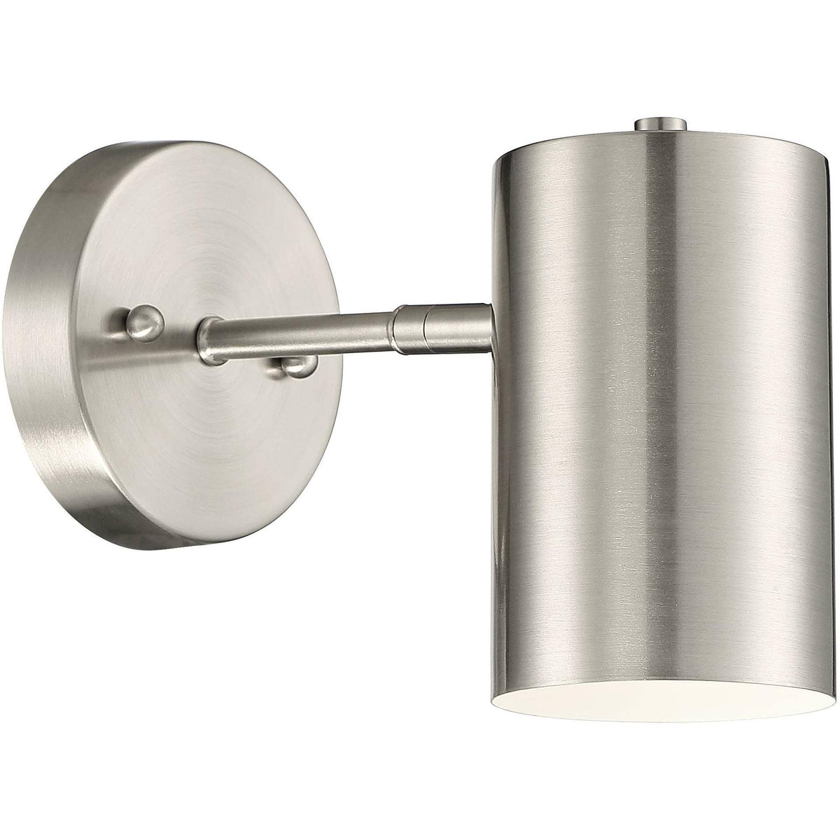 Brushed Nickel Hardwire Wall Lamp L468