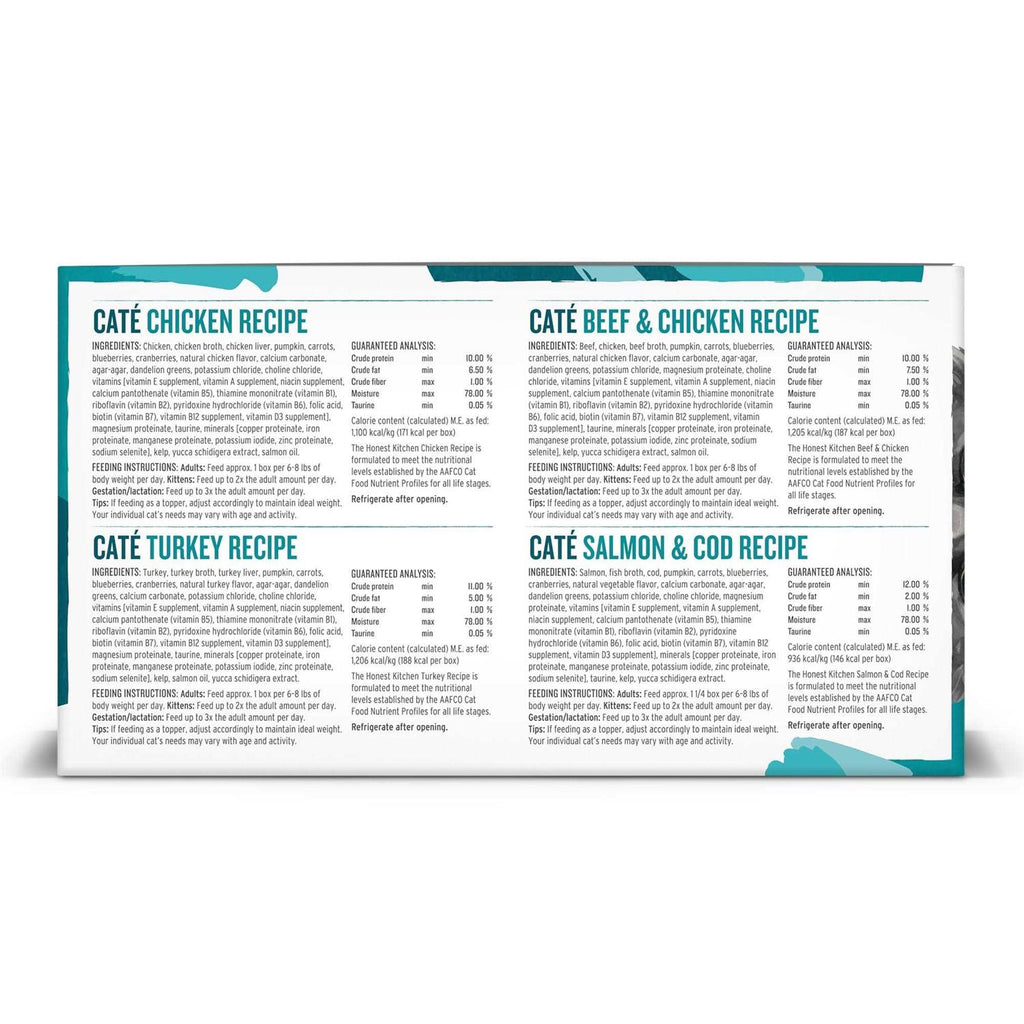 Grain Free Wet Cat Food Variety Pack D9826