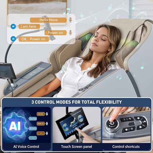 Zero Gravity SL-Track Full Body Massage Chair with 12 Auto Modes I272758