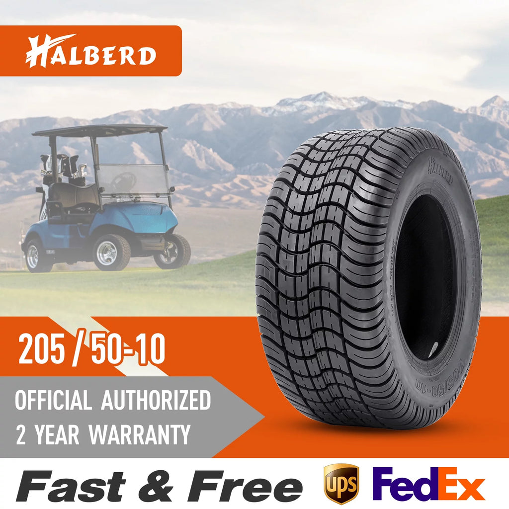 205/50-10 4PLY Golf Cart Tires W7723