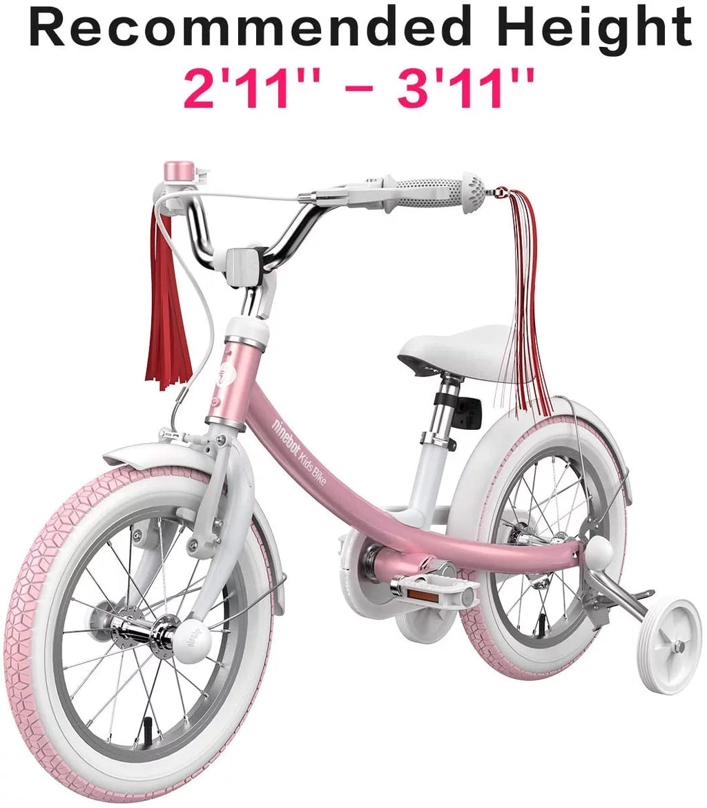 Kids 14 In. Pink Bicycle with Training Wheels O516190