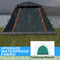 3/4 Person Waterproof Dome Camping Tent with Picnic Mat V600604
