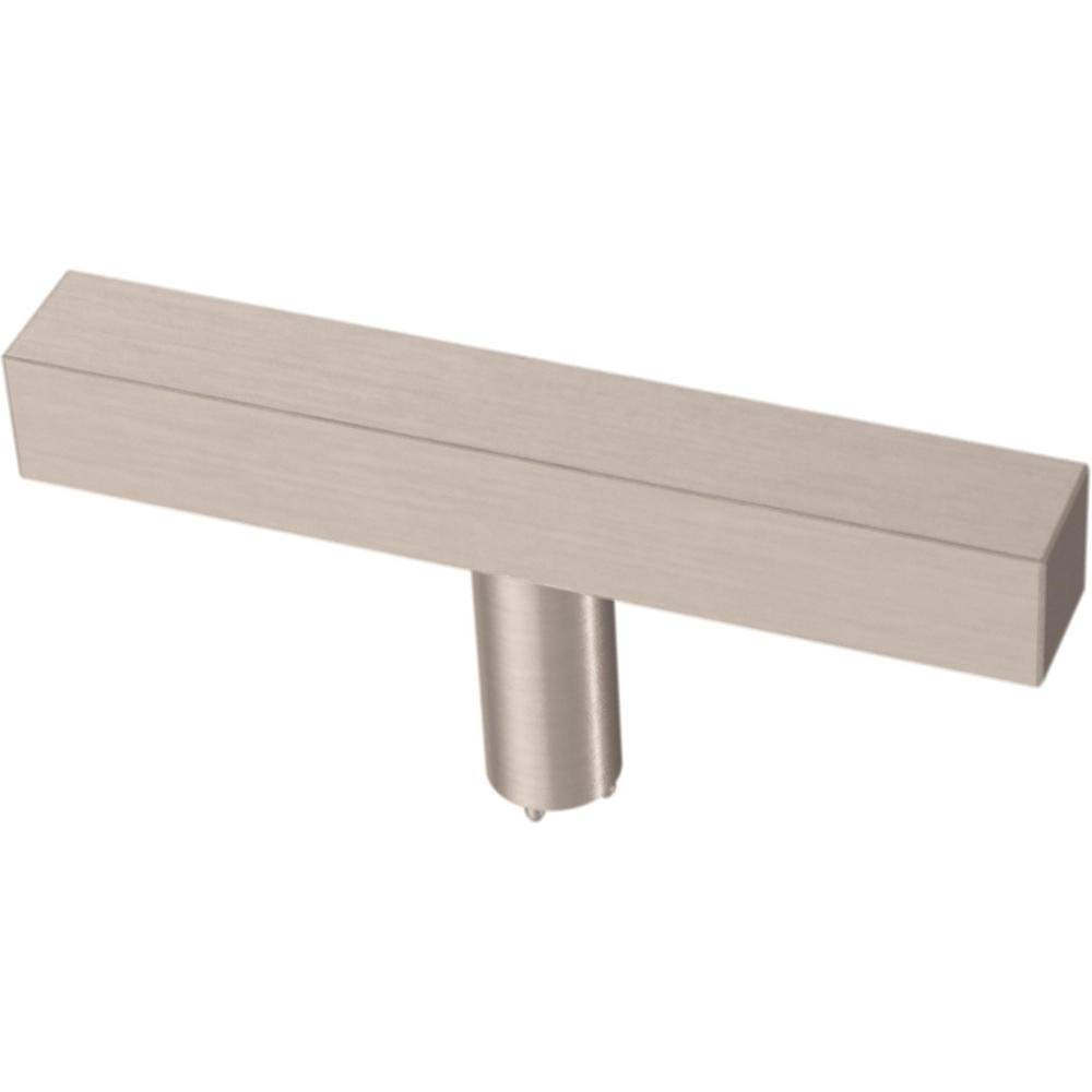 Satin Nickel Bar Cabinet Knob 12-Pack T238