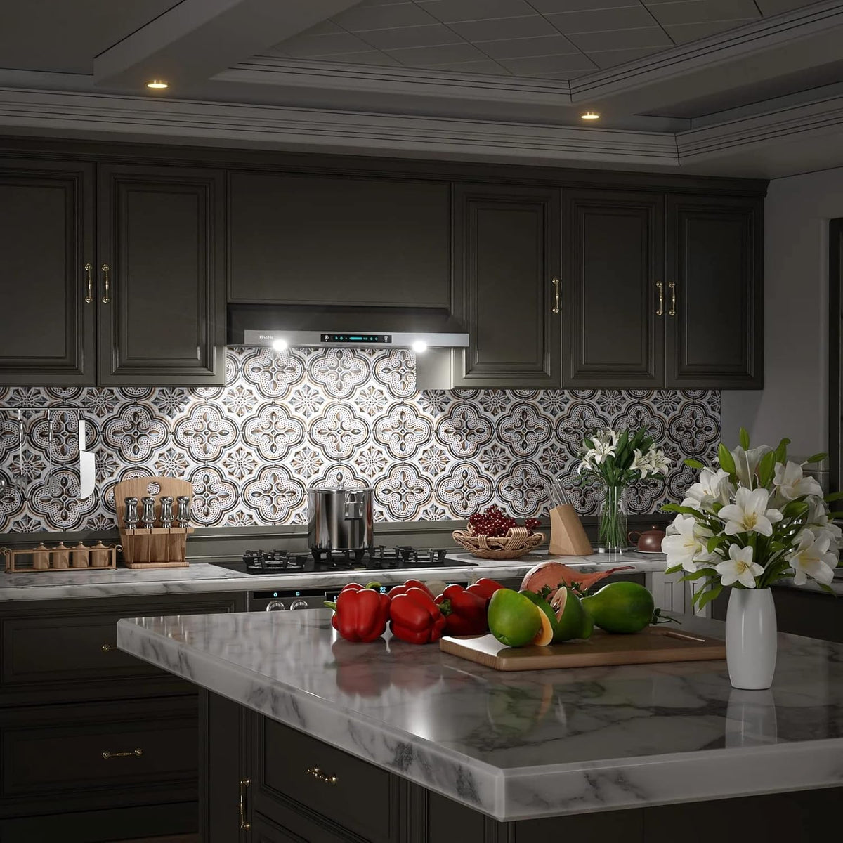 36 Inch Stainless Steel Under Cabinet Range Hood P567