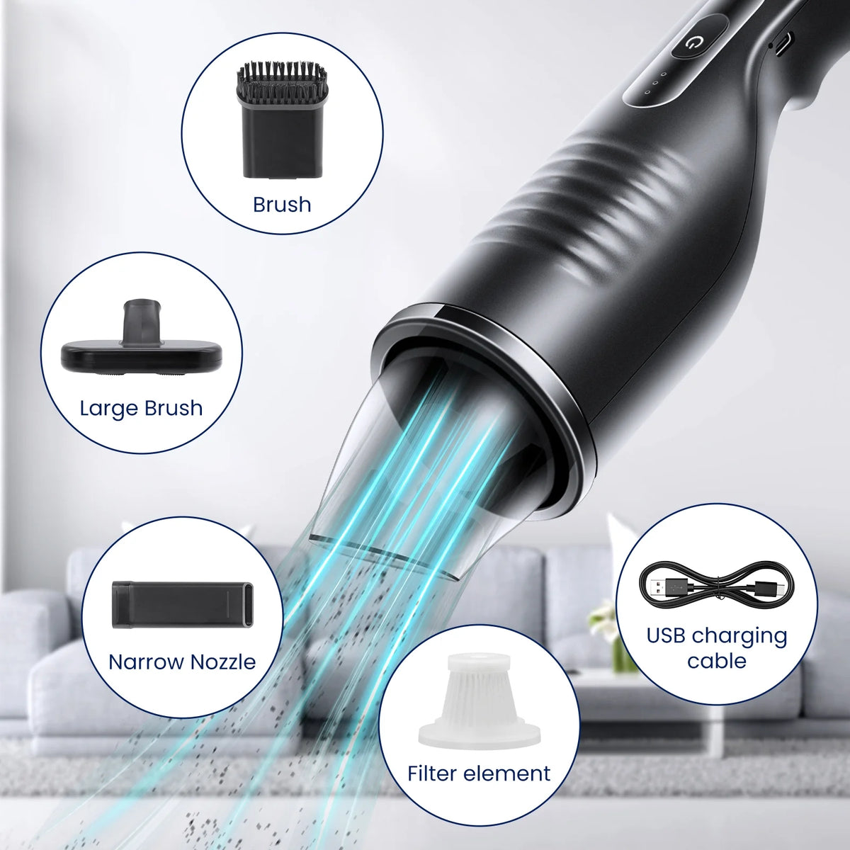 Cordless Handheld Vacuum Cleaner M2920
