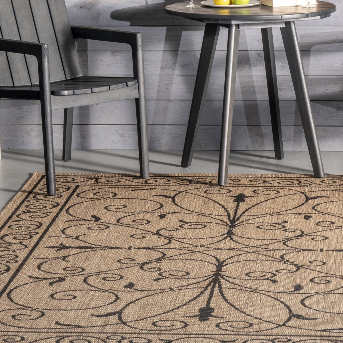 Blue Indoor/Outdoor Area Rug 7' 6 x 10' 9 J41790