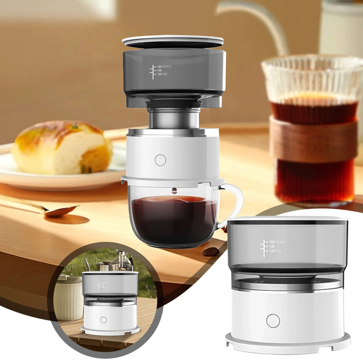 Portable Manual Coffee Machine I959539