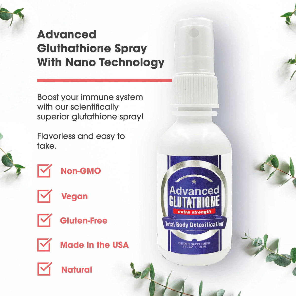 Glutathione Spray Supplement with Ashwagandha S9129