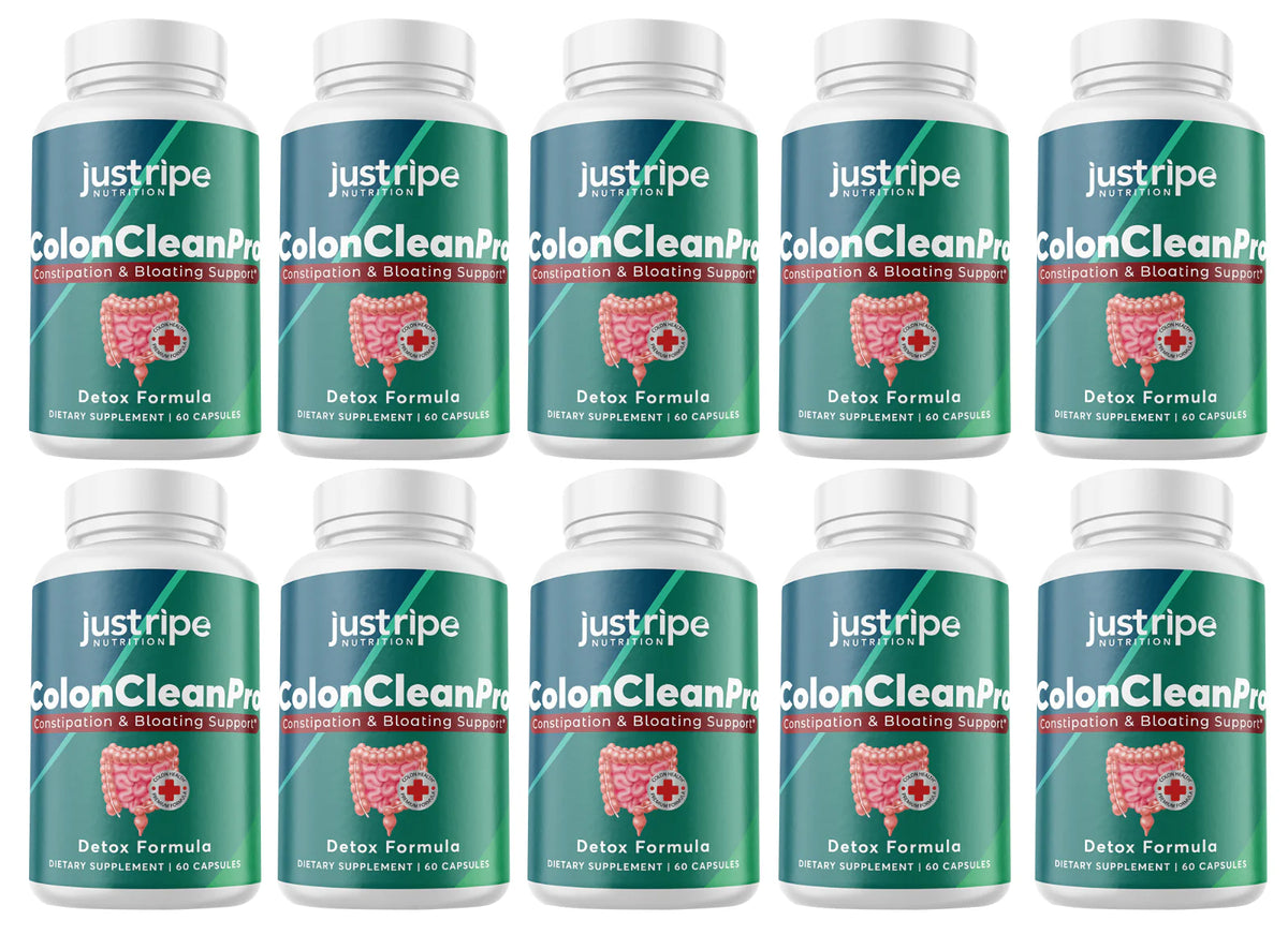 Natural Digestive Support Supplement for Gut Health, 10 Pack J13987