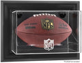 Black Framed Wall-Mountable Football Logo Display Case Y4308