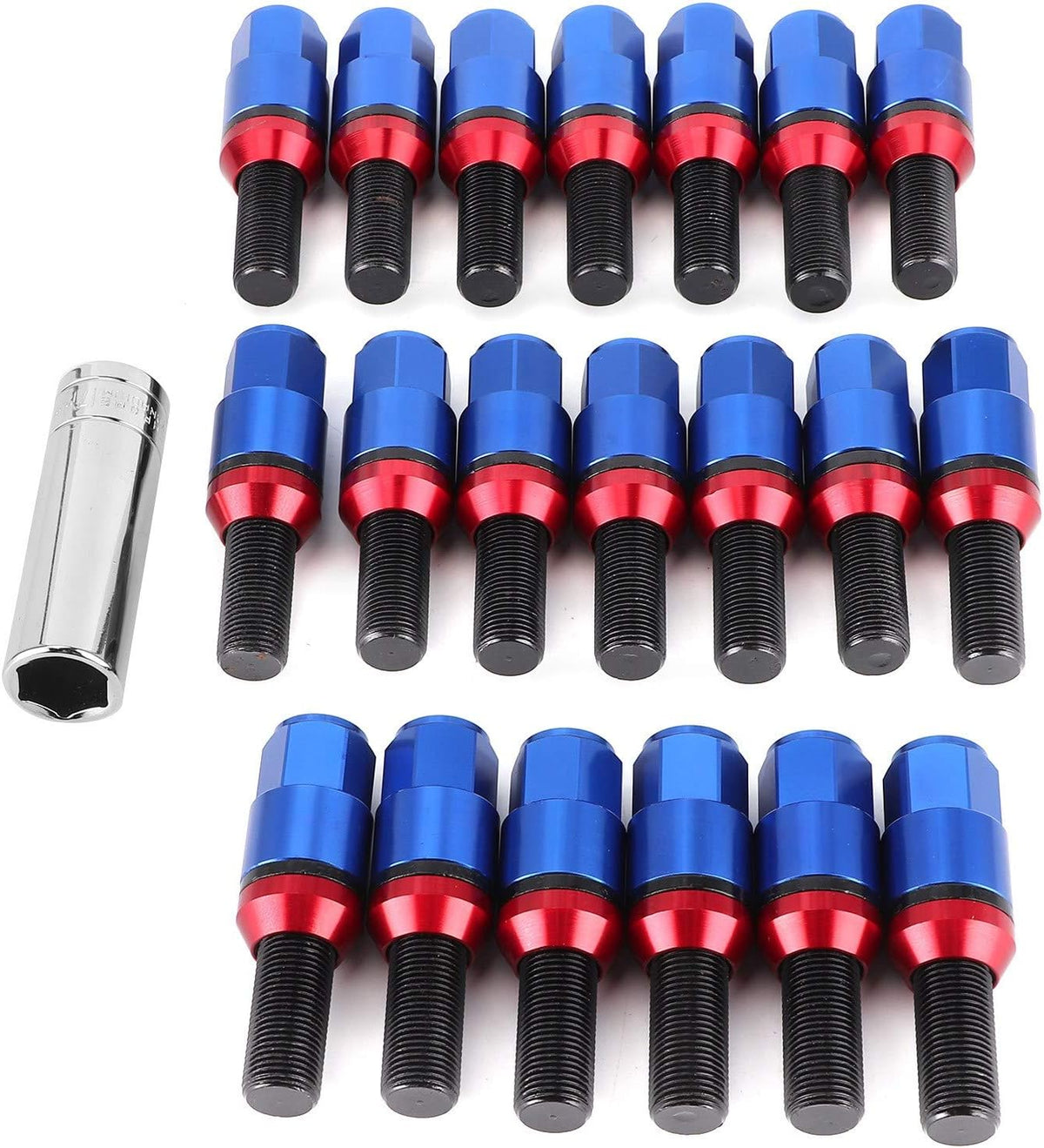 20Pcs M14x1.25 Conical Acorn Seat Wheel Lug Bolts O59920
