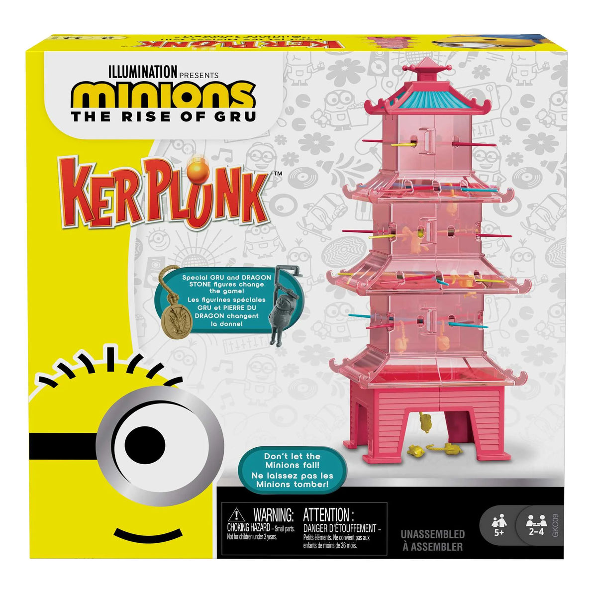 Kids Game with Minions Figures Z20724