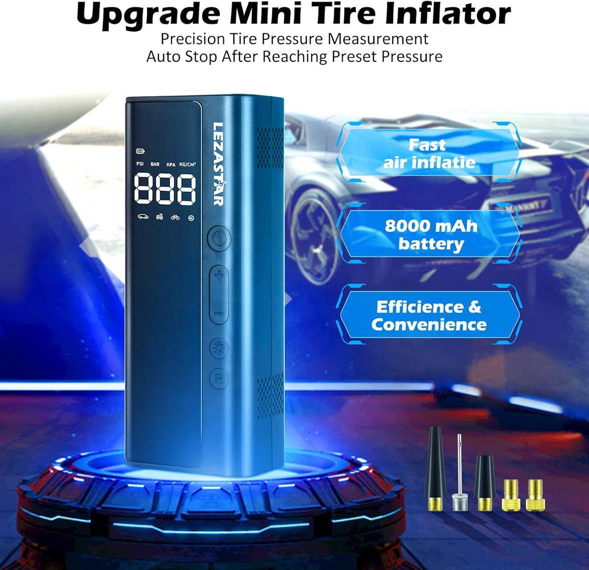 150 PSI Cordless Portable Air Compressor Y75828
