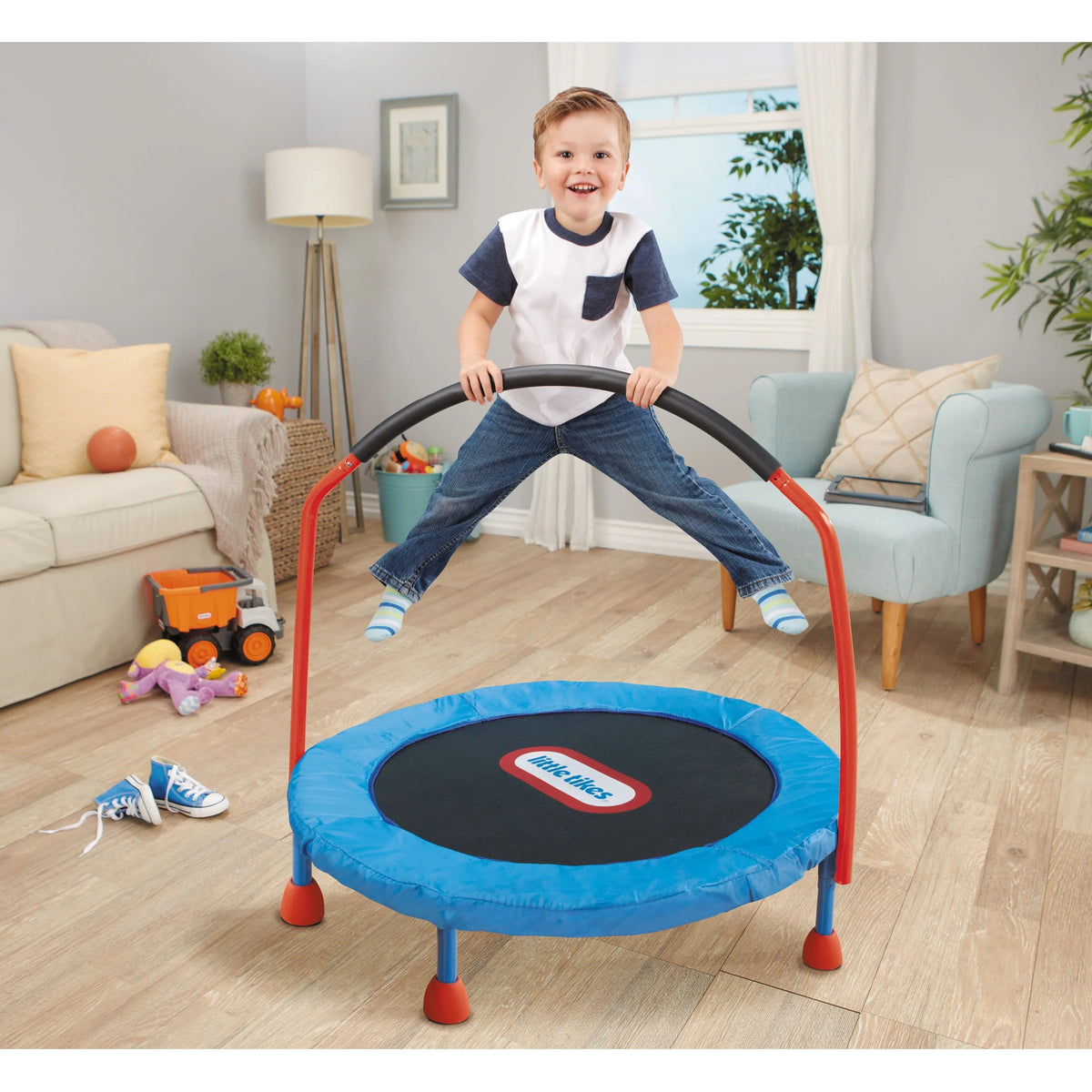 3-Foot Trampoline with Hand Rail C434