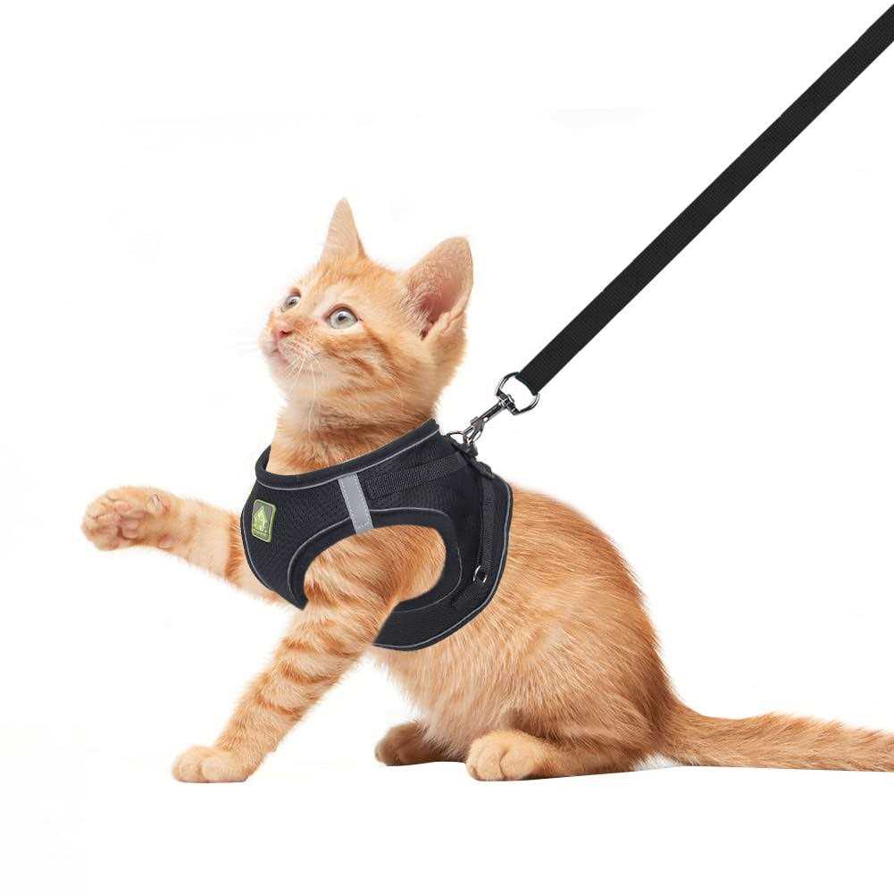 No-Pull Soft Mesh Reflective Adjustable Dog Harness and Leash Set V444009