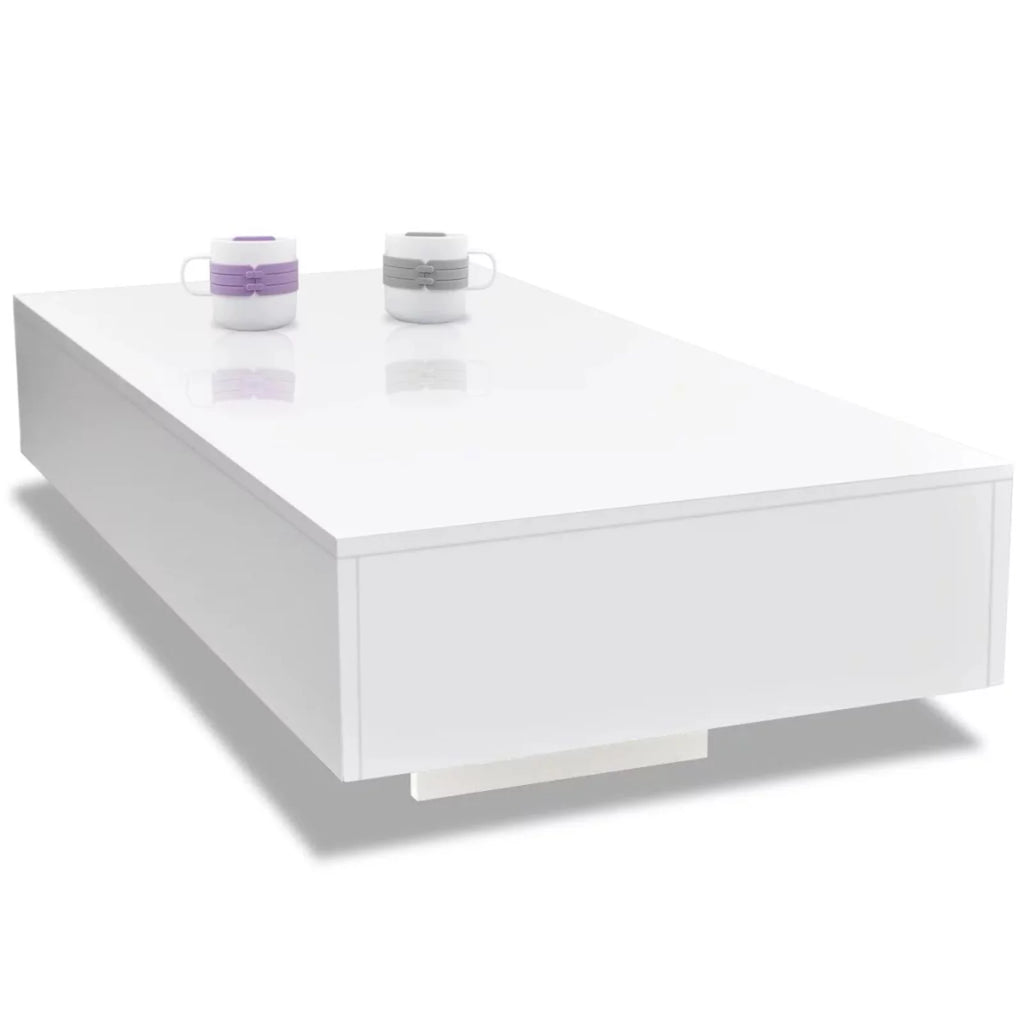 High Gloss White Coffee Table V757882