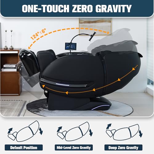 Zero Gravity SL-Track Full Body Massage Chair with 12 Auto Modes I272758