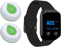Nursing Call Button with 1 Waterproof Caregiver Watch and 2 Call Buttons V545775