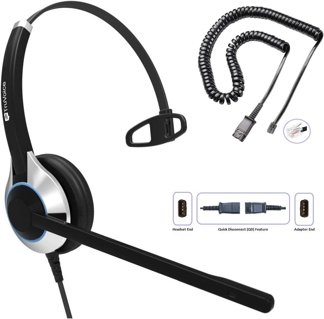 Headset with Noise Canceling Microphone & HD Speakers B950625