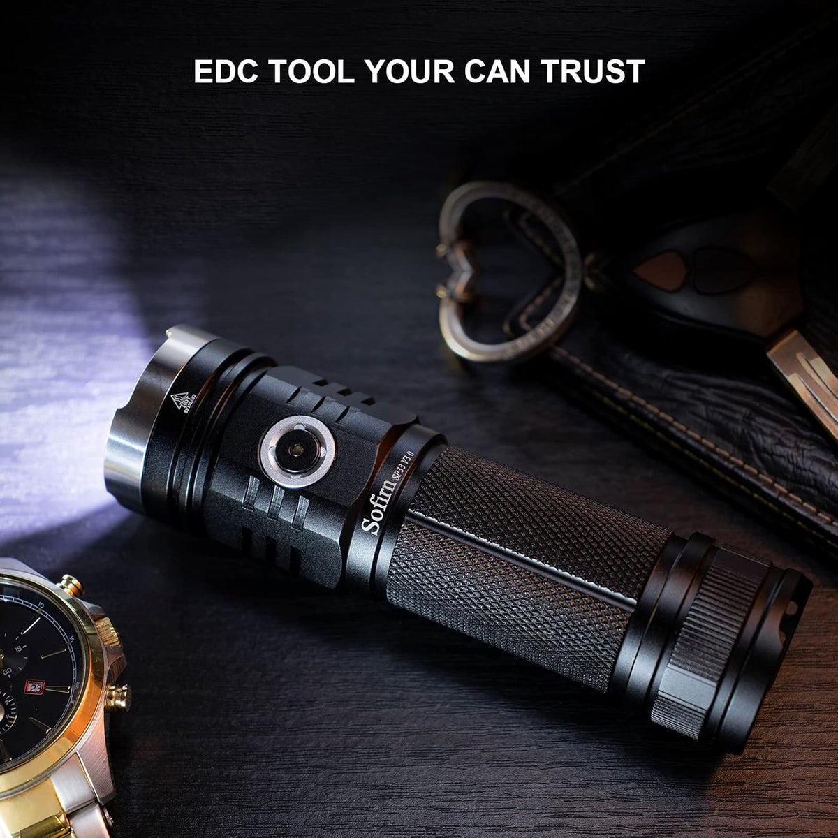 3500 High Lumens USB C Rechargeable Flashlight X28030