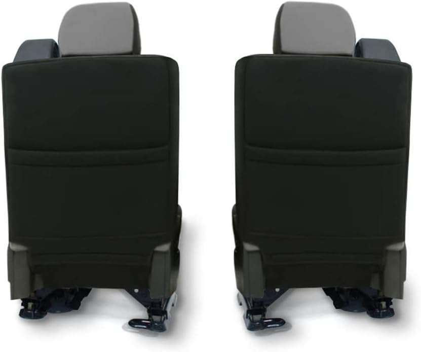 Custom Fit Neoprene Car Front Seat Covers Gray & Black D746059