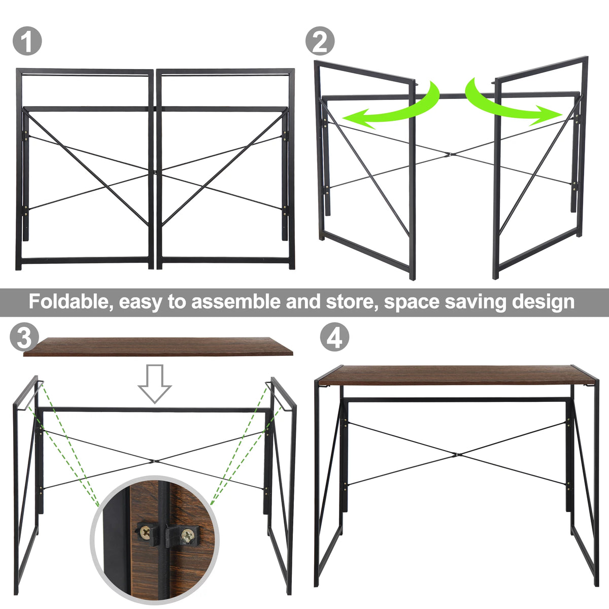 Folding Computer Desk W15840