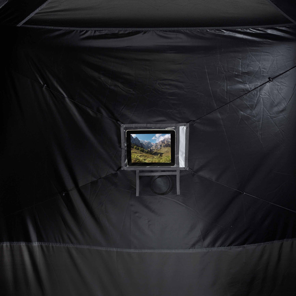 6-Person Instant Cabin Tent with LED Lighted Poles L6937