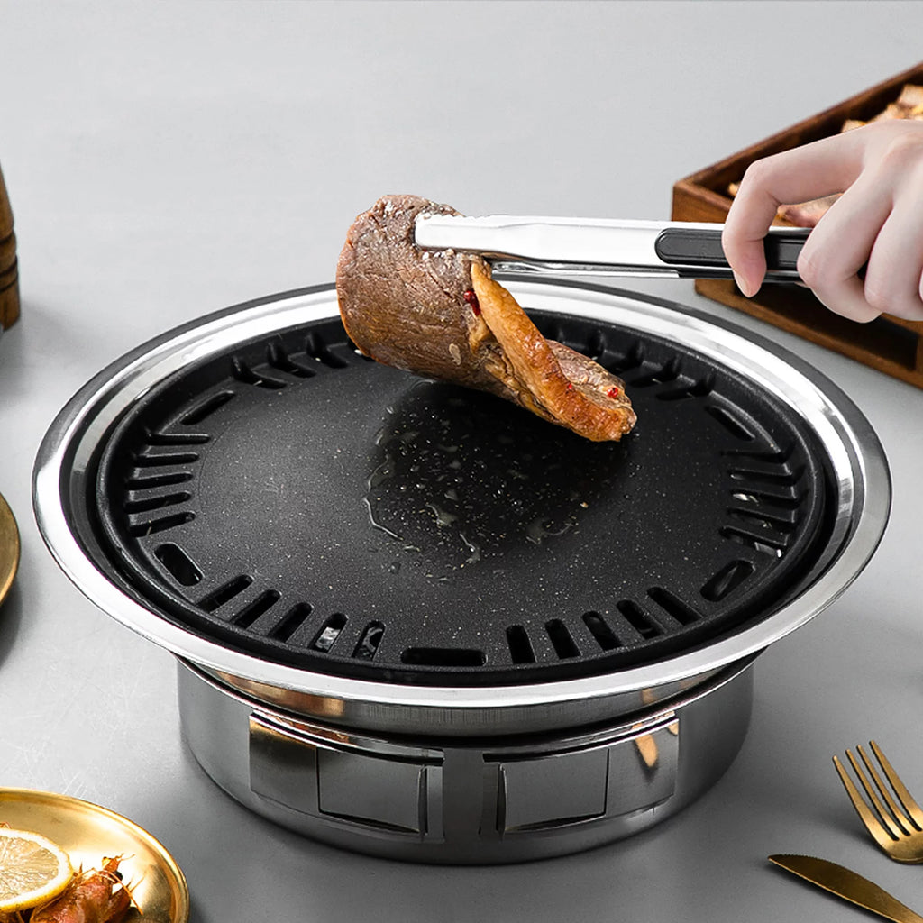 Charcoal Grill Non-stick Portable Stainless Steel BBQ Stove D652009