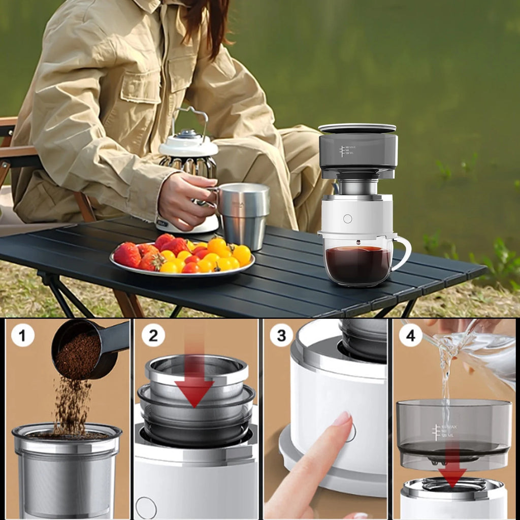 Portable Manual Coffee Machine I959539