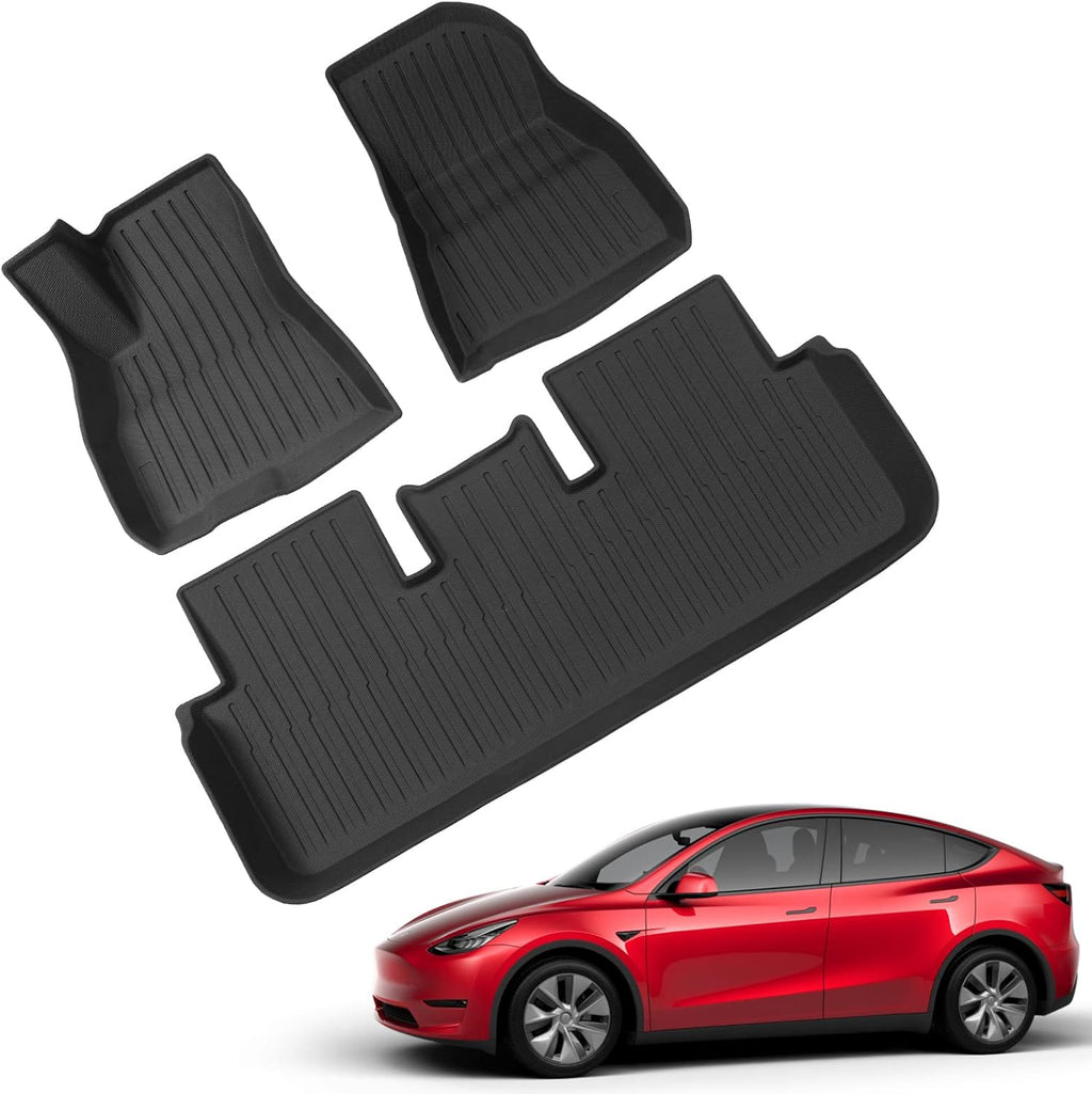TPE Floor Mat Trunk Liner Cargo Mat Set of 6 X286