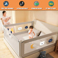 Extra Long Grey Bed Rail for Toddlers V508472