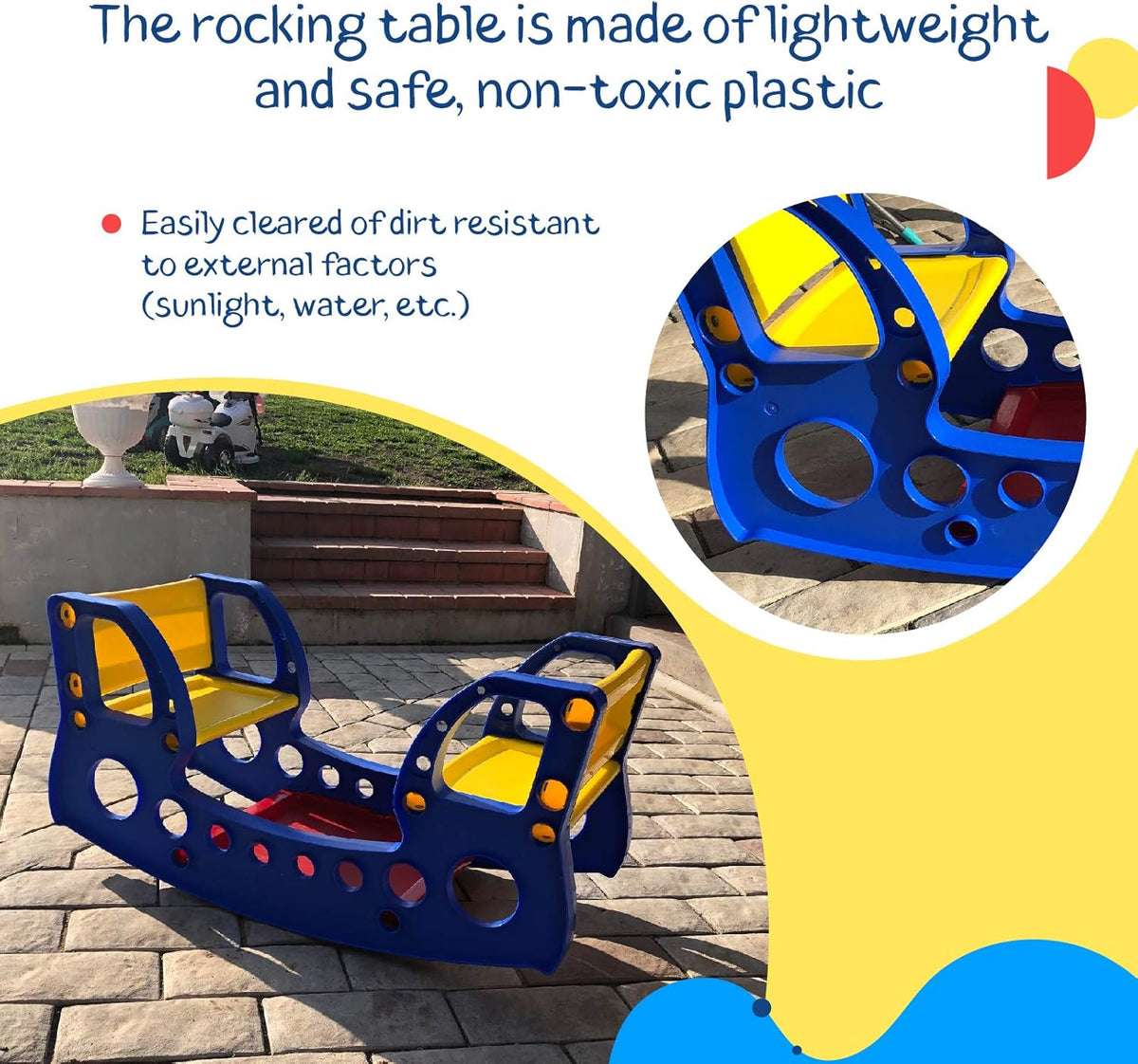 Baby Rocker Swing, Toddler Table and Chairs, Outdoor Chair G7610