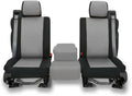 Custom Fit Neoprene Car Front Seat Covers Gray & Black D746059