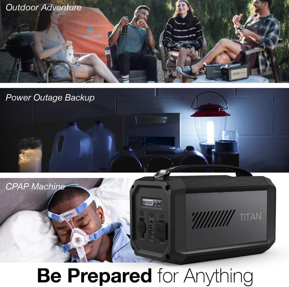 Portable Power Station 225Wh Lithium Battery R900