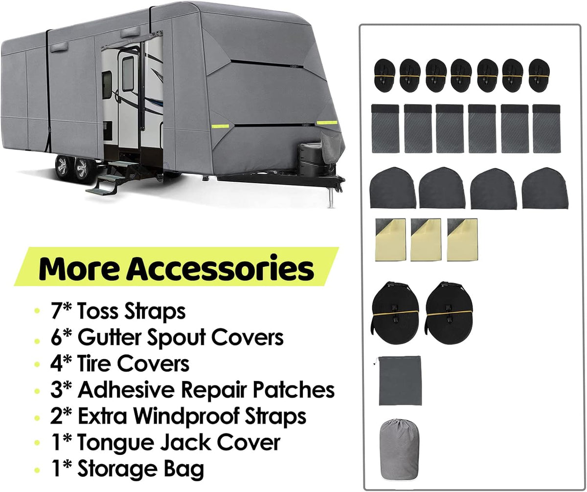 6 Layers 14'-16' Ripstop RV Cover Y4737
