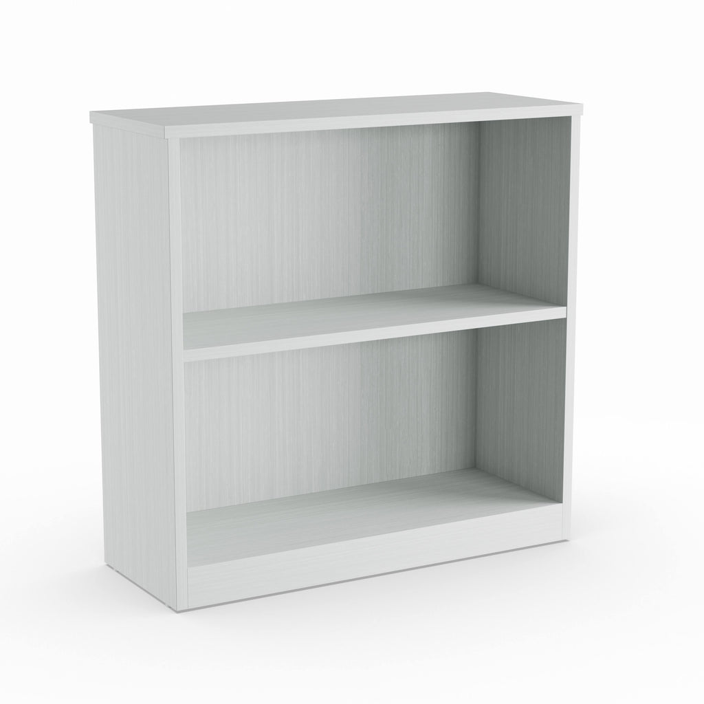 White 2-Shelf Desk Bookcase K329153