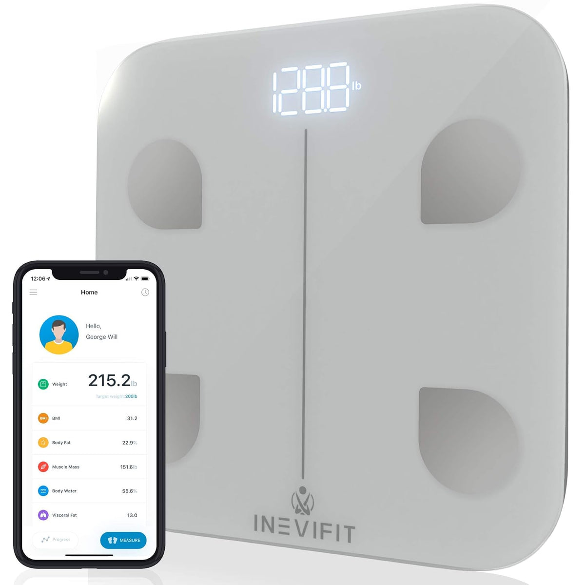 Smart Bluetooth Body Composition Scale W3242
