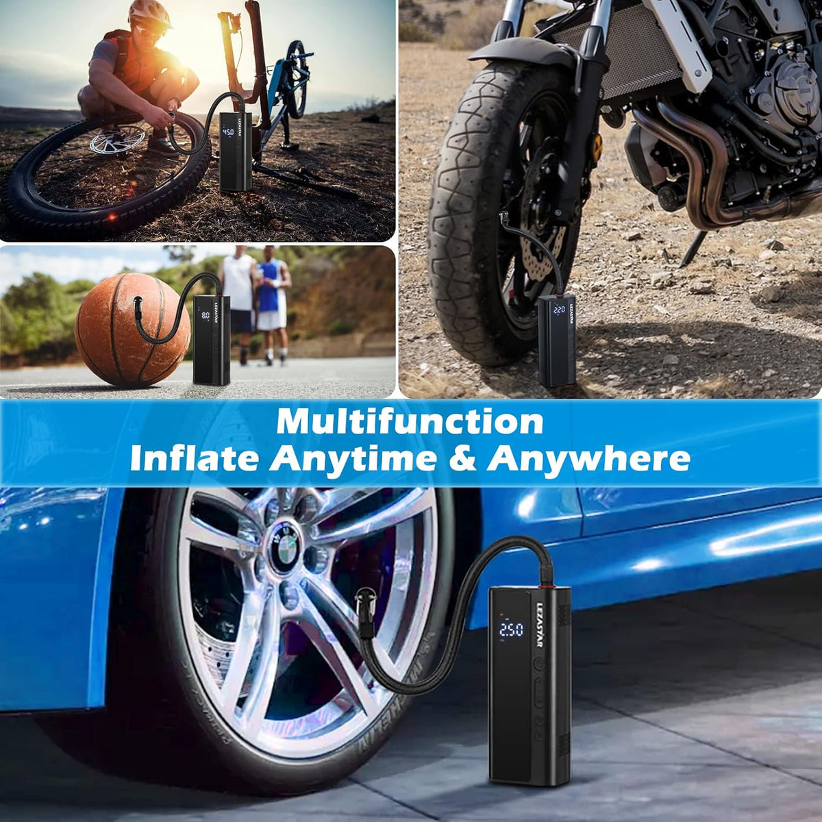 150 PSI Cordless Portable Air Compressor Y75828