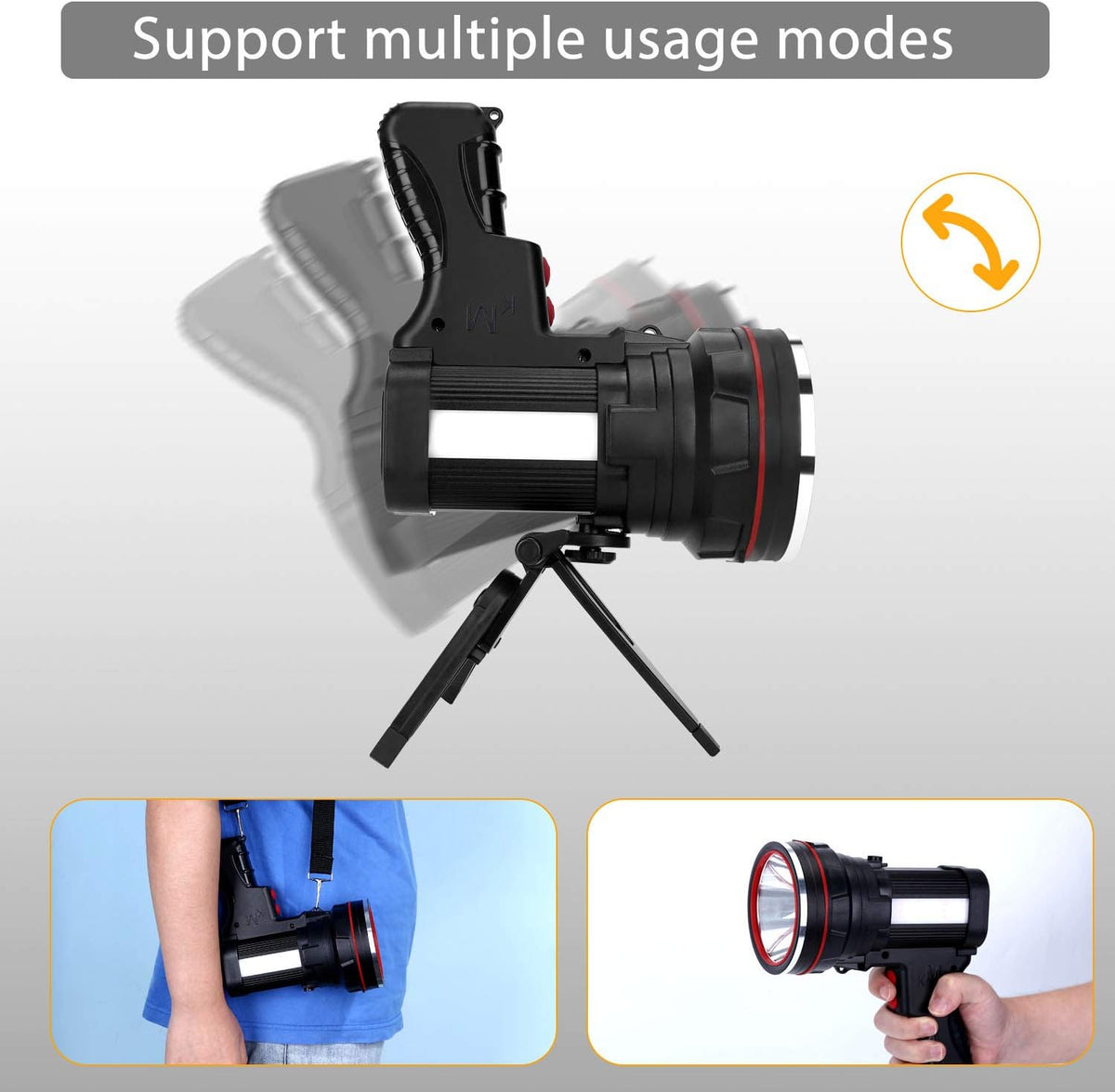 Rechargeable Super Bright LED Tactical Flashlight W94666